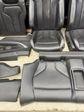 BMW 15-20 F82 M4 Coupe Merino Black Leather Seats & Panels Set