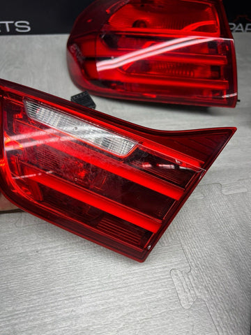 14-17 BMW F32 F82 F83 F33 F36 M4 REAR SKOKED AFTERMARKET TAIL LIGHTS LAMPS SET
