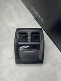 BMW 21-26 G20 G26 G82 Rear Center Console Air Vent Heater Switch Panel Black