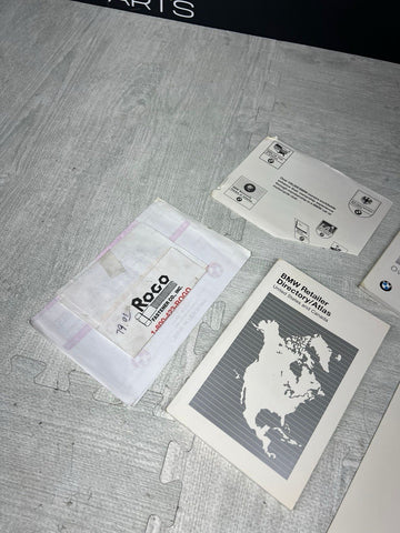 OEM 94-99 BMW E36 OWNERS MANUAL BOOK BOOKLET POUCH