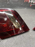 BMW OEM E46 03-06 INNER TRUNK TAILS BRAKE LIGHTS SMOKED