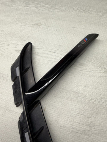 15-20 BMW F82 F83 M4 Right Front Fender Side Vent Grille OEM Black 51138058780