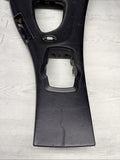 08-13 BMW E90 E92 M3 OEM  Front Center Console Cover Leather DCT *Scratches*