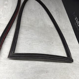 01-06 BMW E46 M3 Rear Vent Quarter Glass Window Seal Gasket Weatherstrip Set OEM