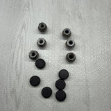 01-13 BMW E46 E90 E92 E93 M3 Shock Tower Strut Braces Bar OEM Nuts Caps Covers
