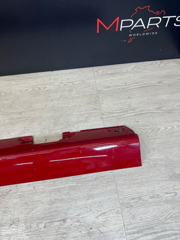 2001-2006 BMW E46 M3 Imola Red Rocker Panel Side Skirt OEM Left Driver