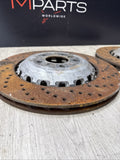 13-17 BMW F06 F10 F12 F13 M5 M6 REAR BRAKE DISCS ROTORS