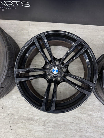 BMW 15-20 F80 F82 F83 M3 M4 Style 437M M Double Spoke Rims Wheels OEM