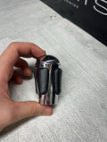 2004-2006 BMW E46 M3 SMG GEAR SHIFT KNOB NAPPA LEATHER CHROME OEM