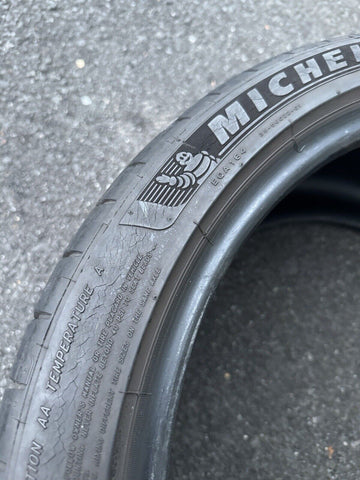 265/35ZR19 Michelin Pilot Sport 4S 4-6/32 Tread *Dry Cracks*