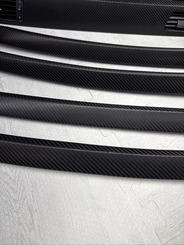 08-13 BMW E92 E93 M3 Interior Trim Set Carbon Leather Carbon Fiber Wrapped