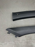 08-11 BMW E90 3 SERIES M3 A PILLARS TRIM COVERS BLACK 7058331