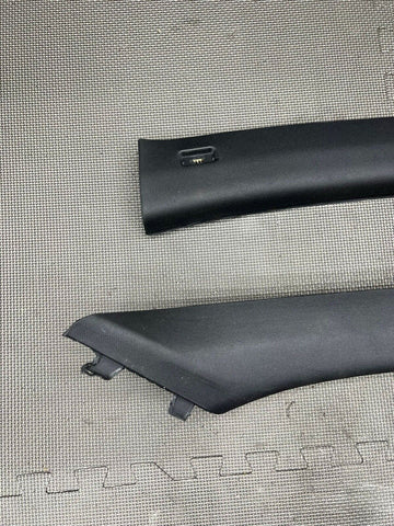 08-11 BMW E90 3 SERIES M3 A PILLARS TRIM COVERS BLACK 7058331