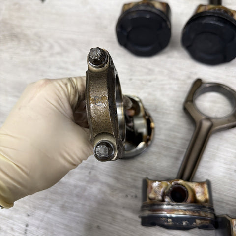 BMW OEM E36 M3 S52 PISTONS CONNECTING RODS SET 11251405702 11241247175