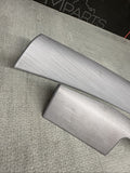 01-06 BMW E46 M3 Coupe Interior Armrests Trim Set Brushed Aluminum