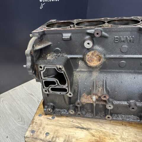 BMW OEM GENUINE E36 M3 Z3M S52 BARE CAST IRON ENGINE BLOCK 3.2 3.2L 11111405514
