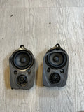 01-06 BMW E46 M3 HAES FRONT MID RANGE TWEETER SPEAKERS 65138374697