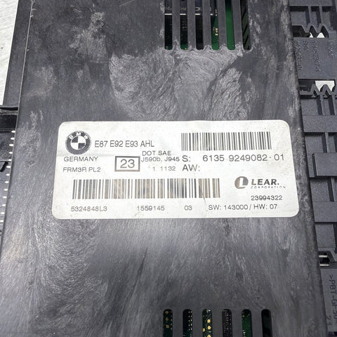 BMW 3 SERIES E87 E92 E93 FOOTWELL LIGHT CONTROL MODULE UNIT LFRM3R *Cracked*