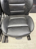 01-06 BMW E46 M3 Convertible Interior Front Heated Seats Black