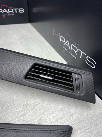 08-11 BMW E90 M3 Interior Trim Set Carbon Leather OEM Genuine