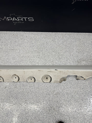 BMW 01-06 E46 M3 Rocker Panel Side Skirt Left Driver Alpine White  51717890011