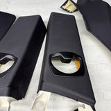 08-13 BMW E92 M3 OEM ABC PILLAR PILLARS BLACK PAIR SET *NOTES*