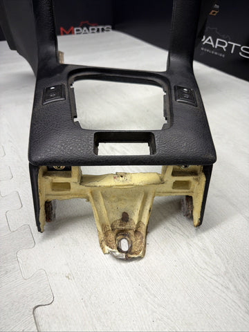 95-99 BMW E36 M3 Lower Dash Center Console Housing Panel Support Black Coupe