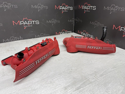 Ferrari 488 GTB / Spider Intake Manifolds Pair OEM 324487