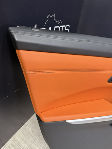 BMW 21-26 G80 M3 Front Left Kyalami Orange Leather Door Panel