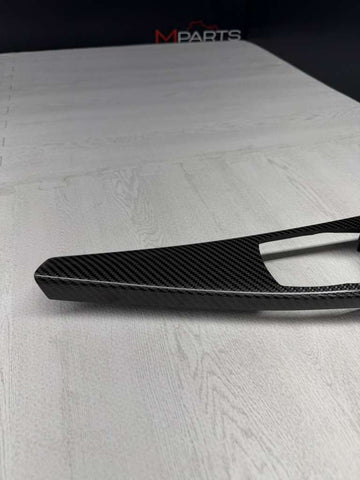 15-20 BMW F83 M4 Center Console Interior Trim Panel Carbon Fiber OEM 8046115