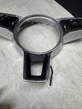 Porsche Macan 15-20 Steering Wheel Trim Center Cover W/ Radio Controls