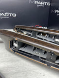 01-06 BMW E46 M3 Convertible Interior Armrests Trim Set Titan Shadow Grey