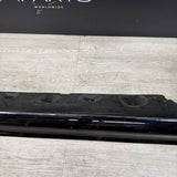 BMW E46 M3 01-06 RIGHT PASSENGER SIDE SKIRT ROCKER PANEL MOLDING CARBON BLACK
