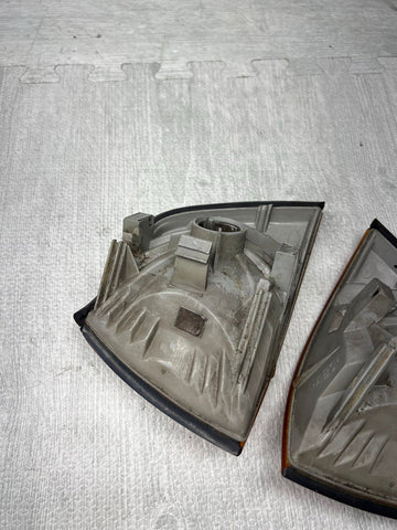 Amber Corner Signal Lights 92-99 BMW 3 Series E36 Sedan Pair