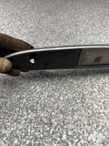 01-06 BMW E46 M3 Coupe Trunk Lid Grip Key Deck Handle Carbon Black *NOTES*