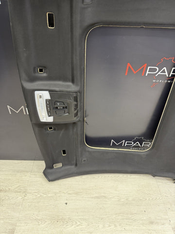 (PICKUP ONLY) BMW F82 M4 15-20 Sunroof Sun Roof Headliner Cover Panel Black OEM