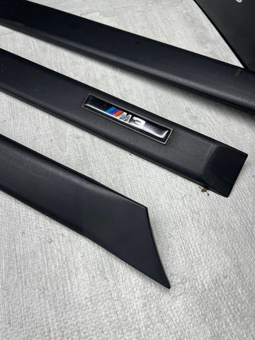 Genuine 94-99 BMW E36 M3 Door Trims Mouldings Set