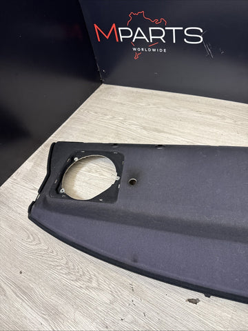 2001-2006 BMW E46 M3 Coupe Rear Parcel Shelf Deck Panel Tray Trim OEM *Fading*