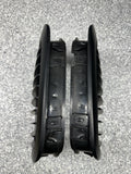 01-06 BMW E46 M3 Front Kidney Grilles Grills Matte Black *3 Broken Tabs