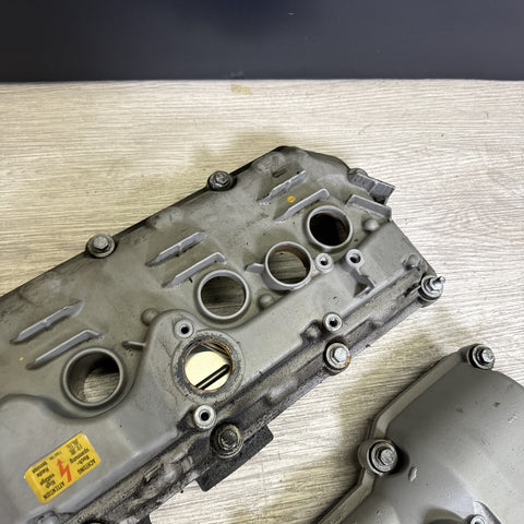 2008-2013 BMW E90 E92 E93 M3 S65 V8 Valve Covers Pair LH RH 7838268 7838267