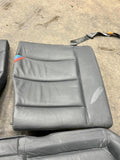 94-99 BMW E36 M3 Coupe Rear Back Rest Seats Vaders Black Leather Bench