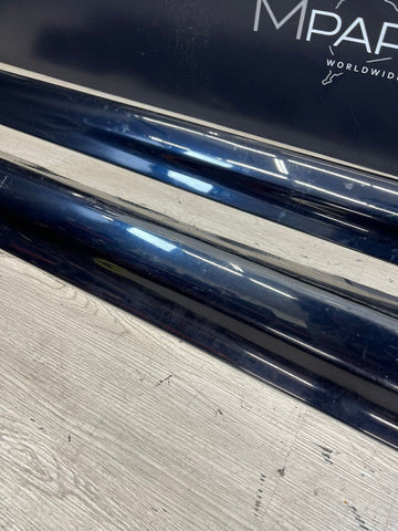 01-06 BMW E46 M3 Rocker Panel Side Skirts OEM Carbon Black