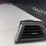 2015-2020 BMW M4 M3 LH DRIVER SIDE OUTER CARBON FIBER AIR VENT OEM 9218549