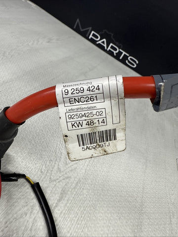 OEM BMW F30 F80 F82 F83 M3 M4 Positive Battery Pole Blow Off Cable Wire 9259425