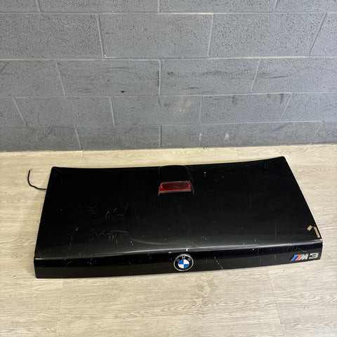 (PICKUP ONLY) 87-91 BMW E30 M3 Convertible Trunk Lid Original Black
