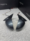 00-03 BMW E39 M5 Front Side Mirrors Power Fold OEM Anthracite Metallic