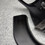 01-06 BMW E46 M3 Left Right Kick Dead Pedals Covers Trims Panels Genuine Black