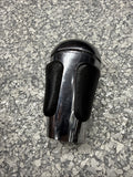 2004-2006 BMW E46 M3 SMG GEAR SHIFT KNOB NAPPA BLACK LEATHER / CHROME OEM