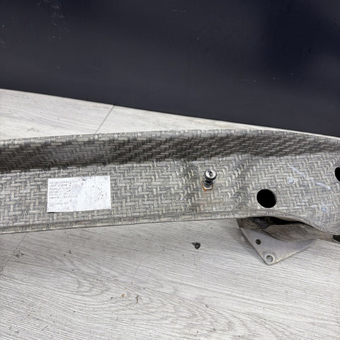 01-06 BMW E46 M3 Front Bumper Rebar Reinforcement Beam *Crack*