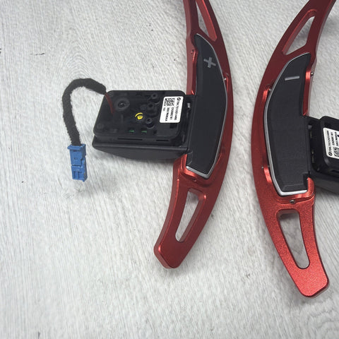 15-20 BMW F80 F82 F83 M3 M4 DCT Steering Wheel Paddle Shifters Levers Extended